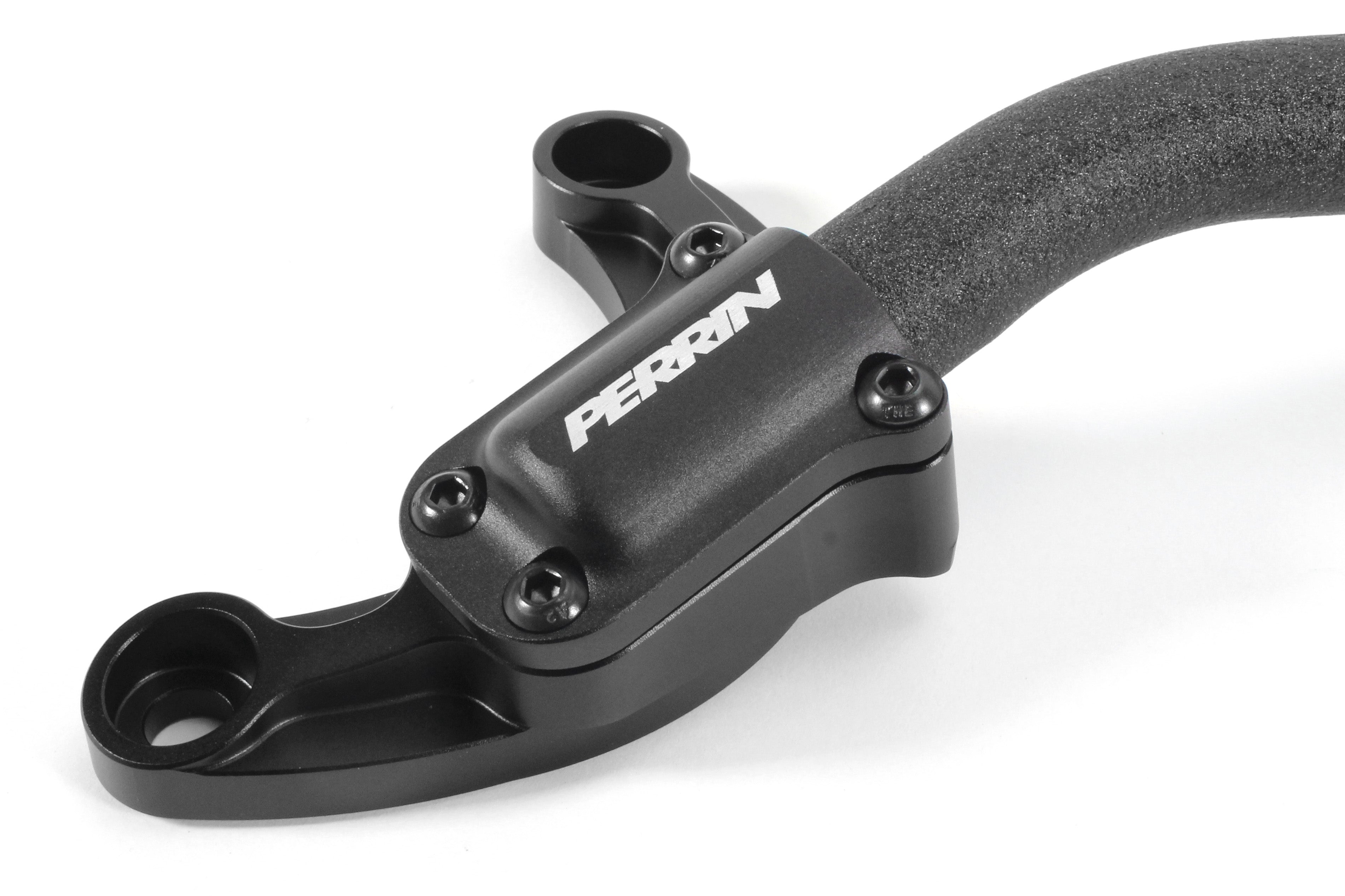 Front strut brace for 2020-2025 Subaru Outback, XT, Wilderness, and Legacy, enhancing chassis rigidity and handling.