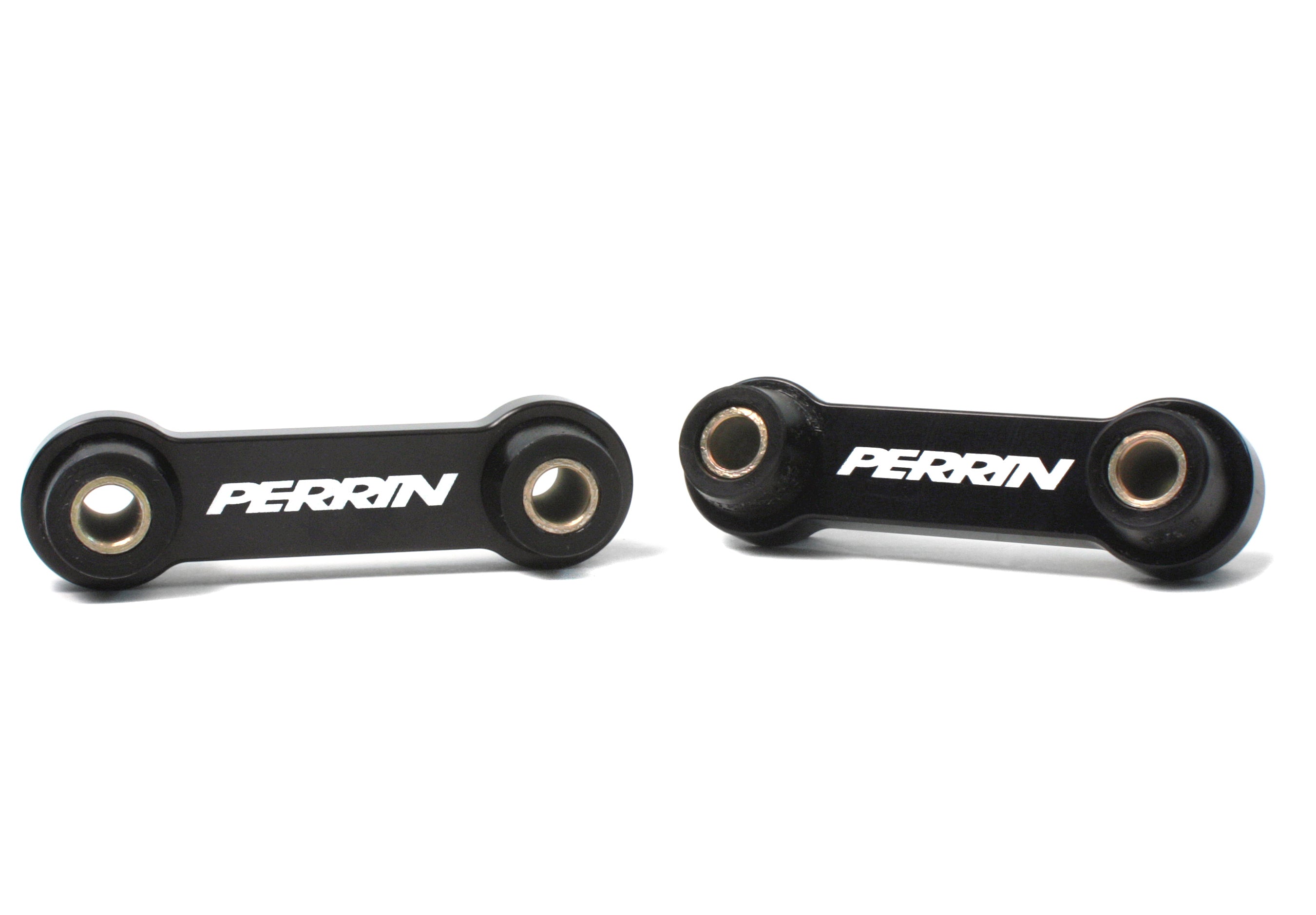 Perrin rear endlinks with urethane bushings for 2004-2007 STI and Forester, enhancing suspension performance and stability.