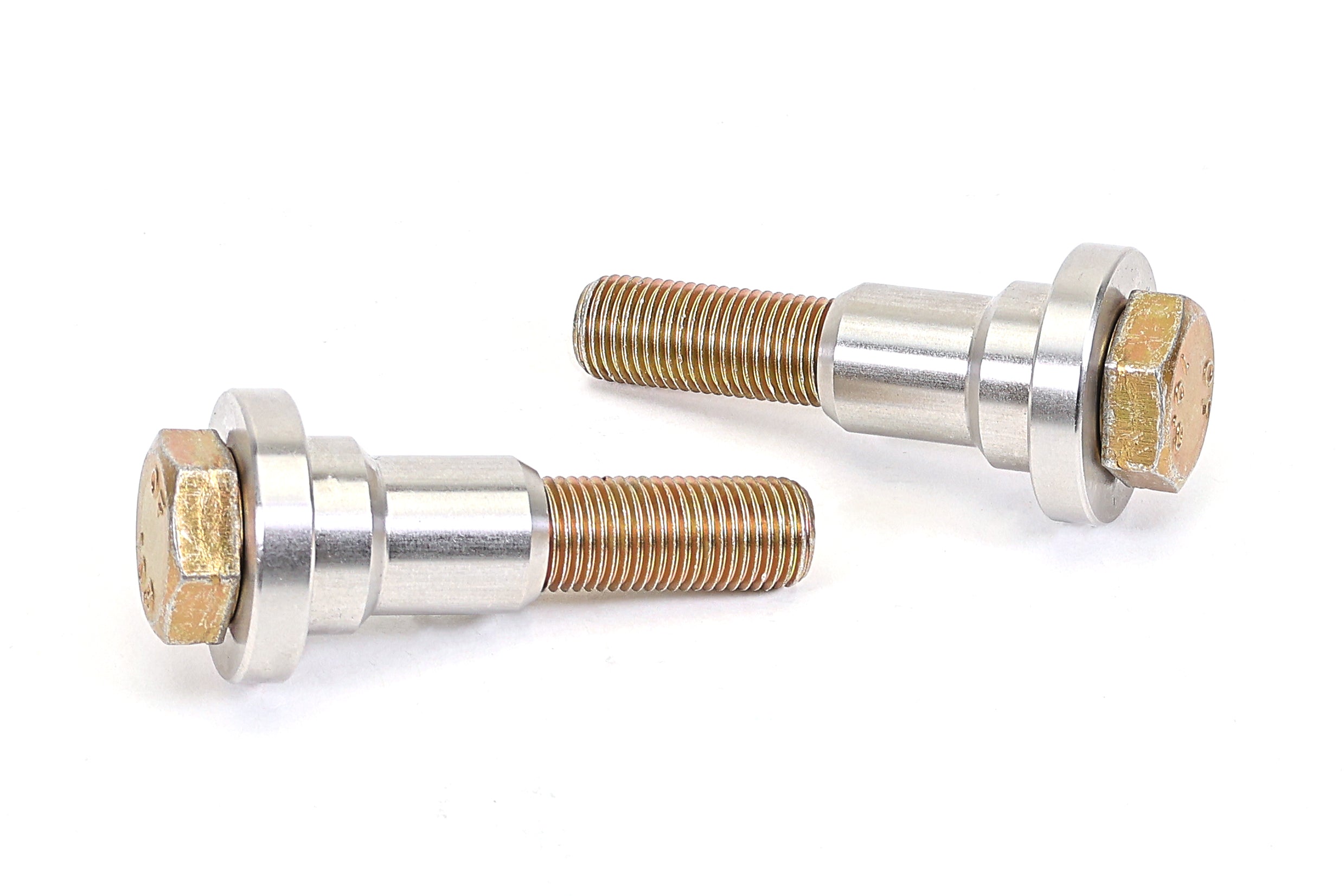 Rear subframe lockdown bolts for 2002-2007 WRX, STI, Forester, XT, and Impreza, enhancing chassis stability and performance.