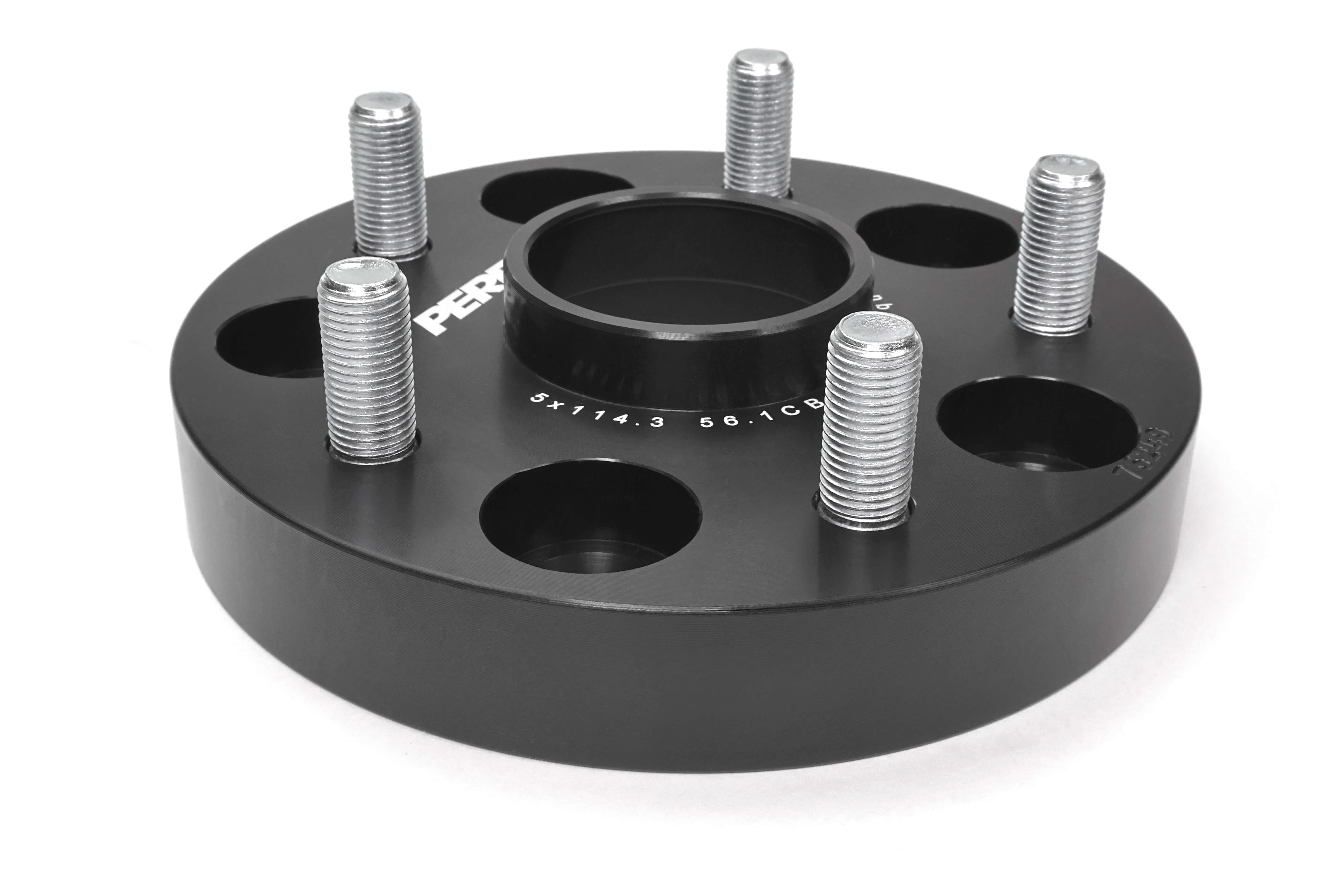 25mm wheel spacers designed for 2015-2025 Subaru WRX, STI, Forester, Outback, Legacy, Impreza, and Crosstrek.
