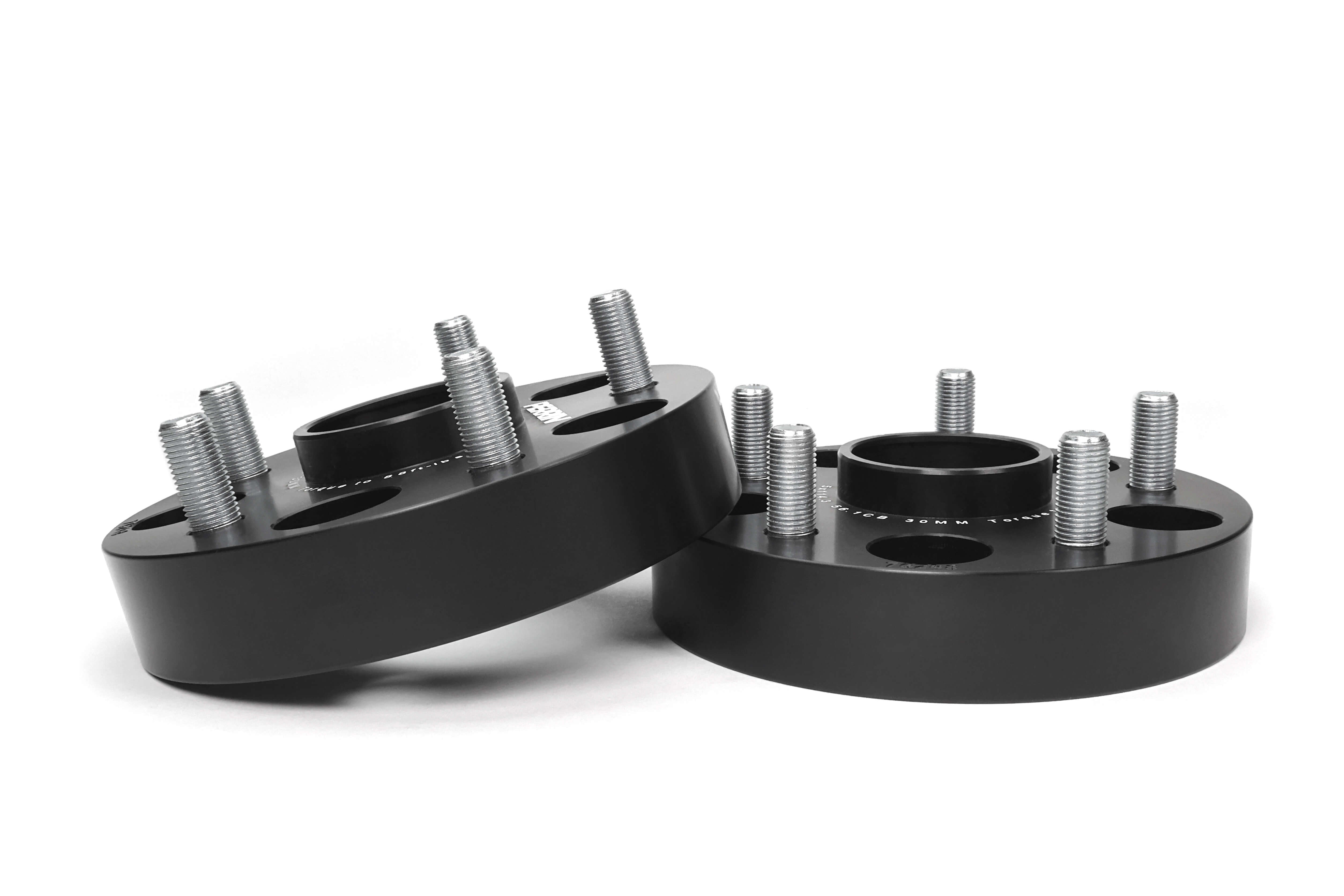 30mm wheel spacers designed for 2015-2025 Subaru WRX, STI, Forester, Outback, Legacy, Impreza, and Crosstrek.