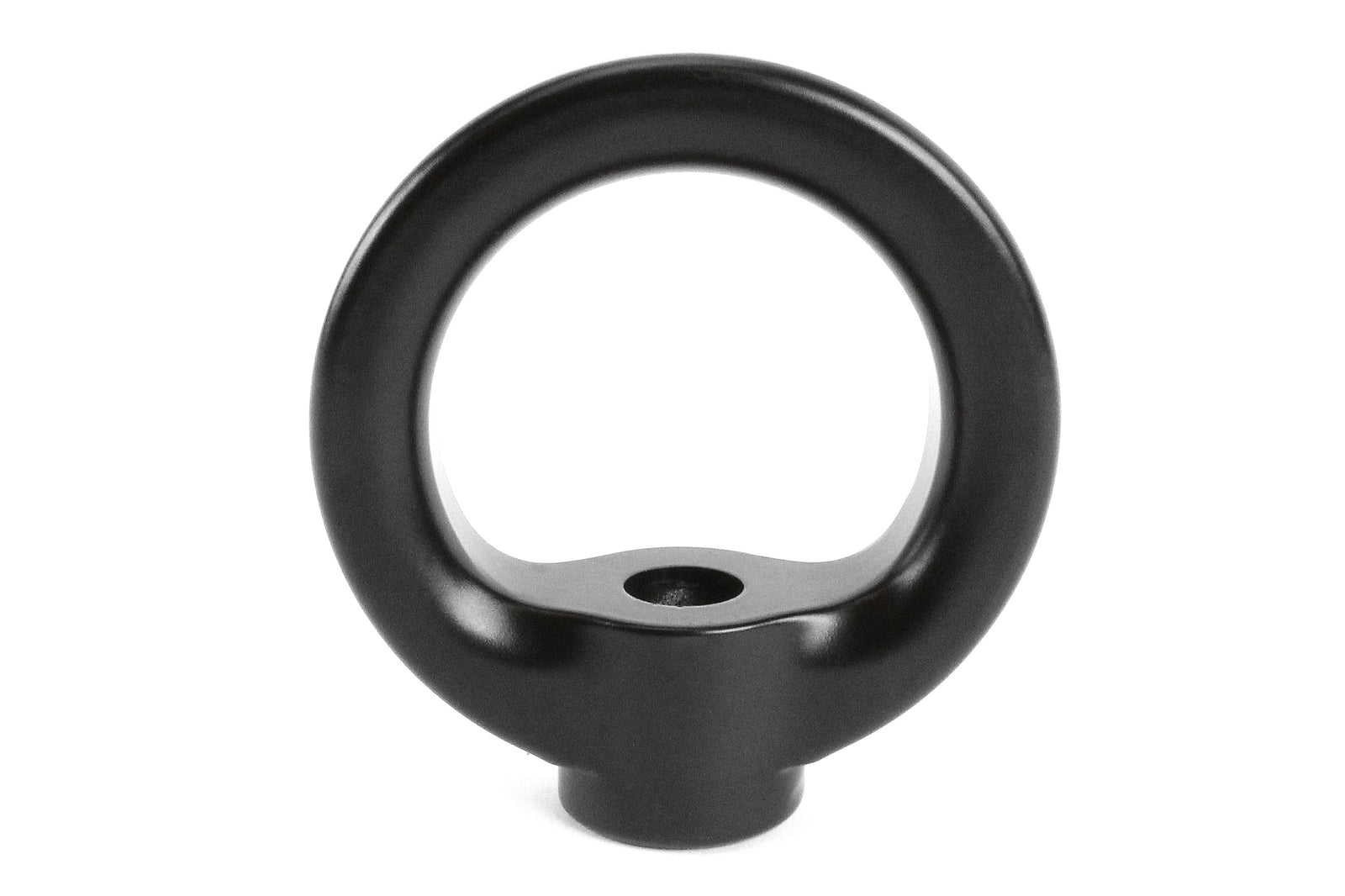 Tow hook upgrade kit for performance vehicles, designed for enhanced towing strength and durability.