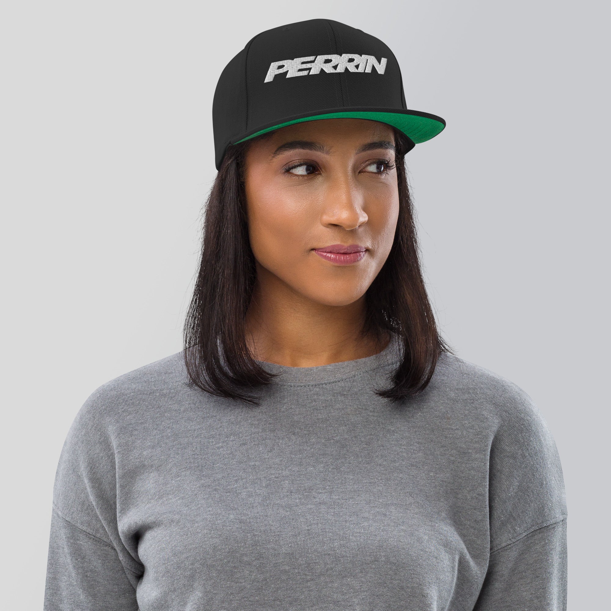 Structured Snapback Hat | Classic Fit | Flat Brim | Adjustable