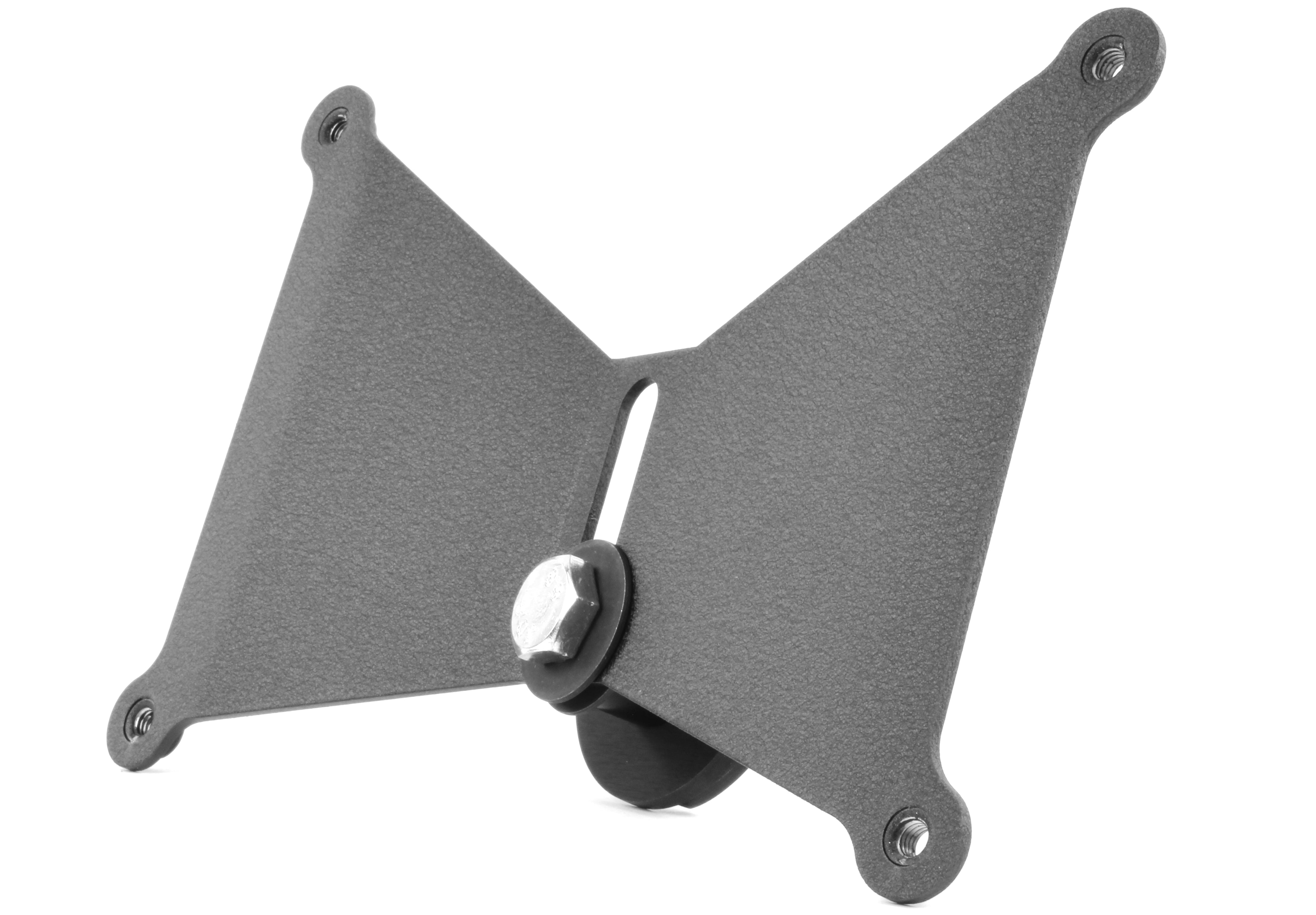 License plate relocation bracket for 2015-2017 Subaru WRX and STI with front mount intercooler, designed for optimal fit.