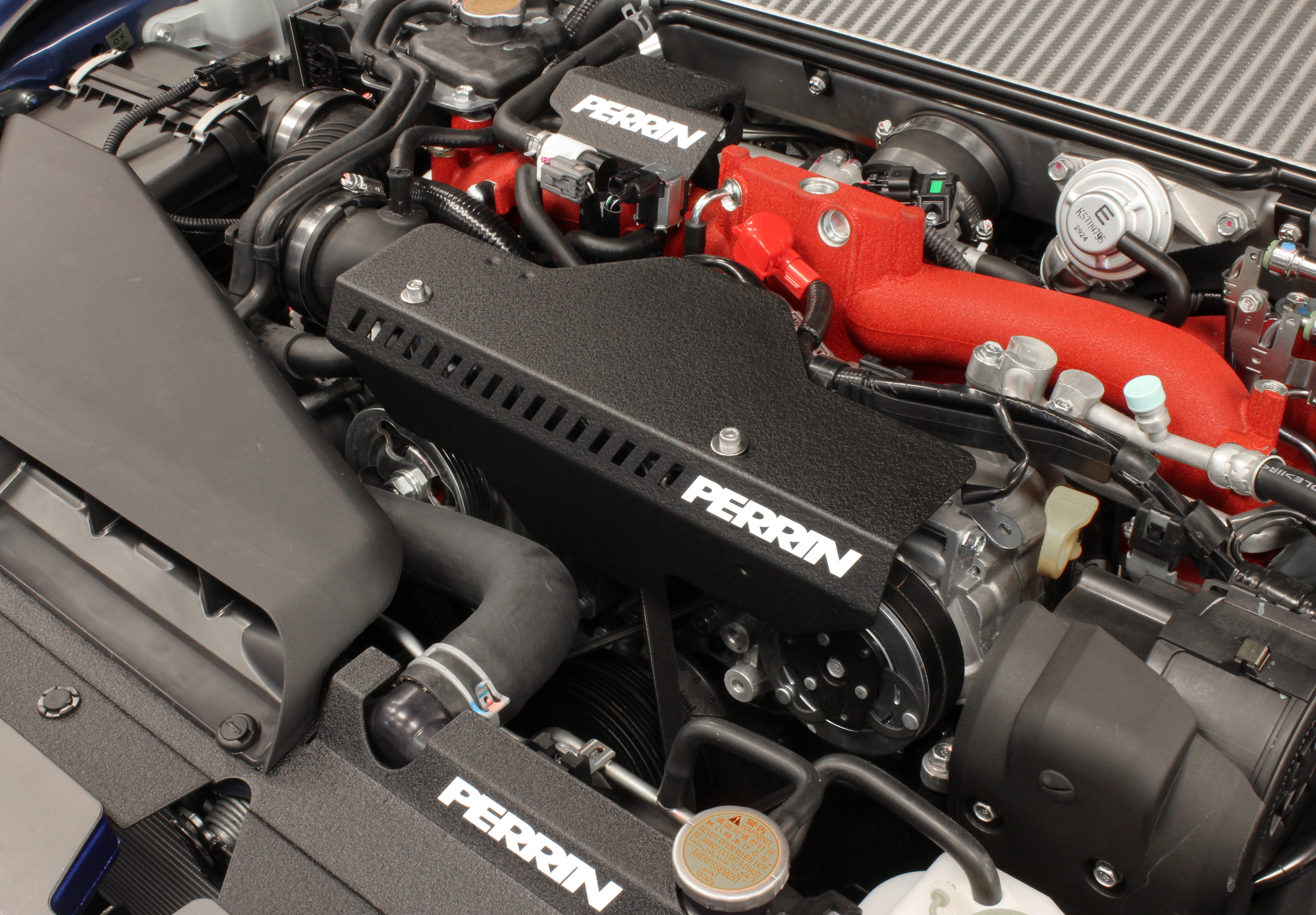 PERRIN Pulley Cover for 2002-2014 WRX & 2004-2021 STI | PERRIN