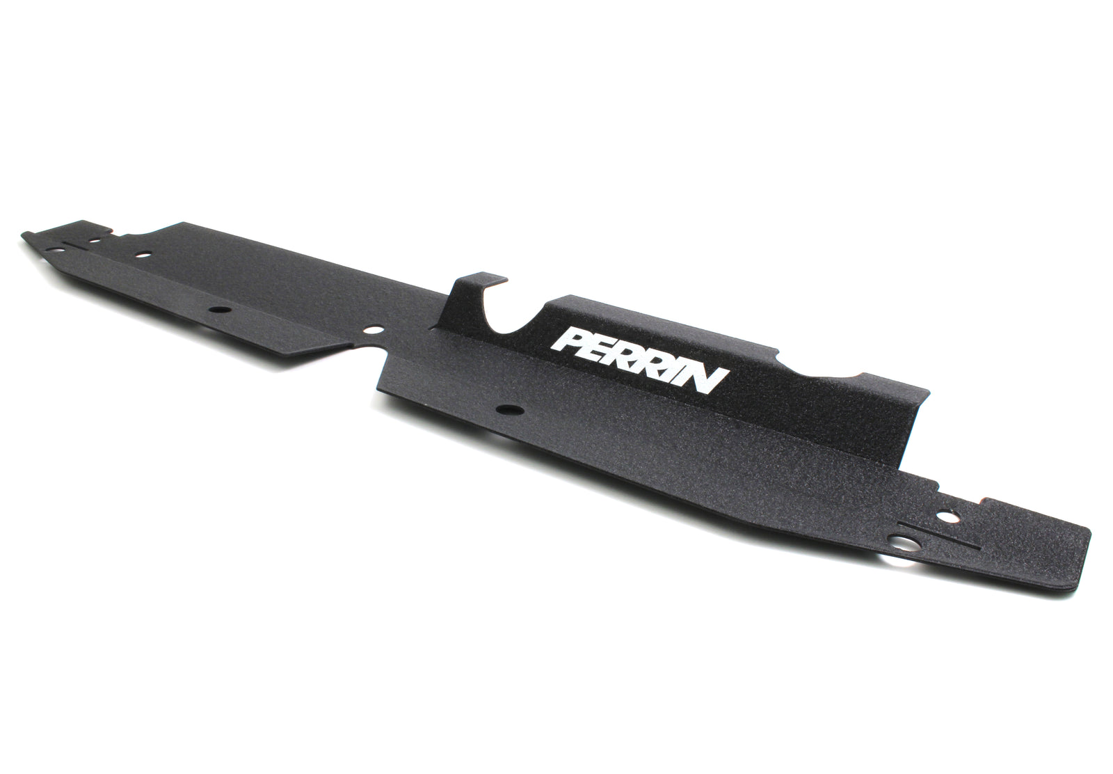 PERRIN radiator shroud for 2008-2014 WRX/STI, designed for improved cooling and engine performance.