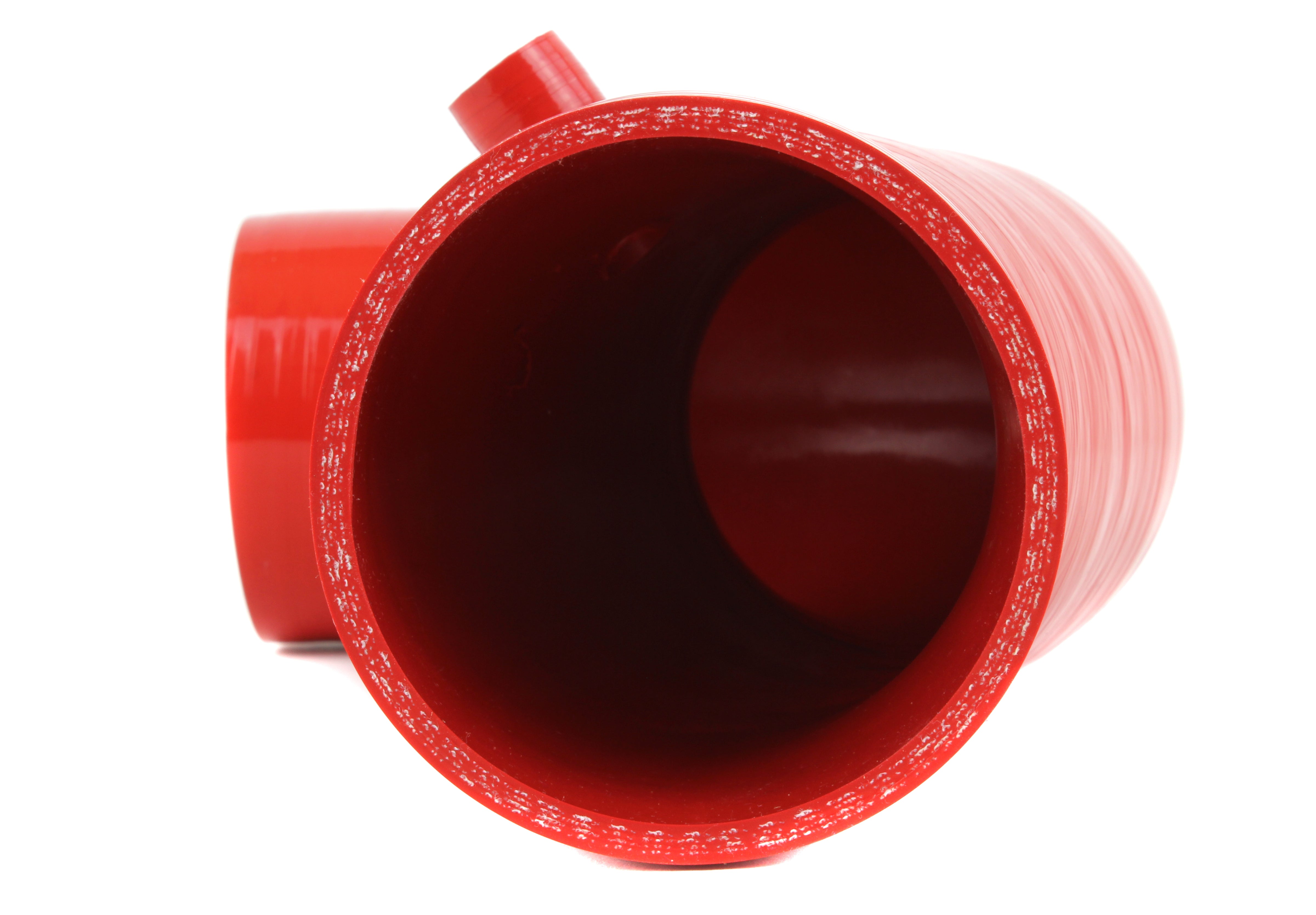 Red inlet hose designed for 2017-2020 BRZ and 86 manual models, enhancing airflow and performance.